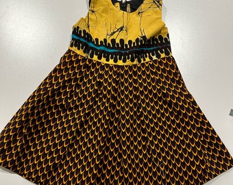 African baby clothes,African print baby,Ankara kids clothes/toddler dress,toddler fashion, African toddler dress,18-24 months dress