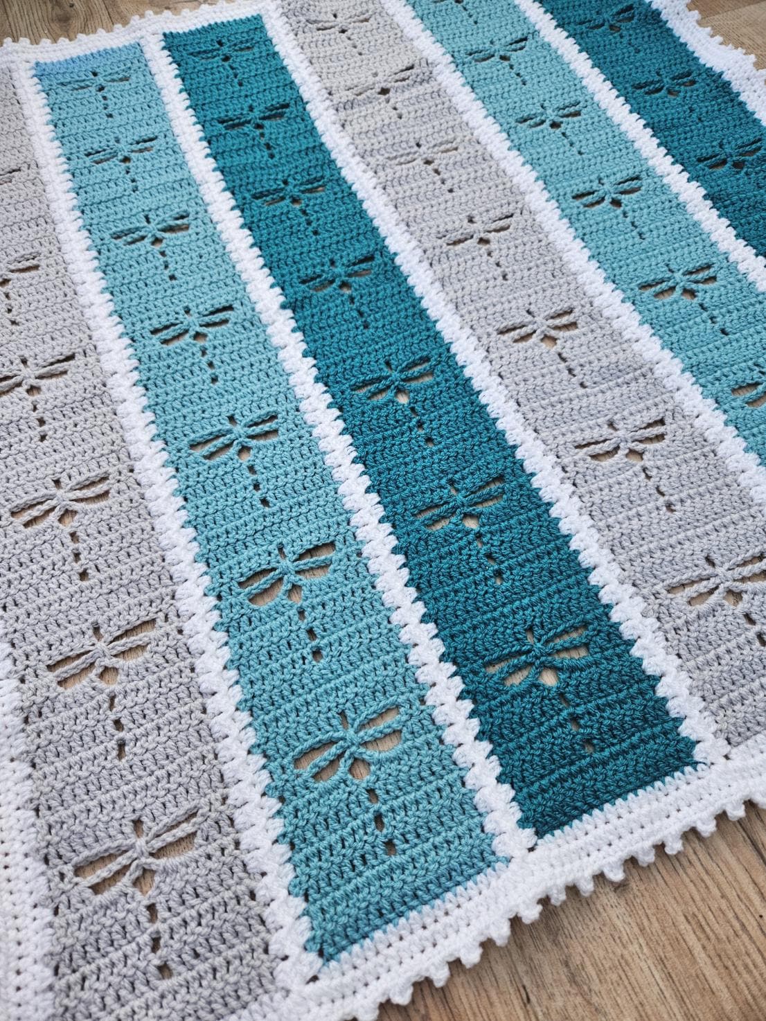39 Dragonfly Crochet Patterns: Unlock Your Creative Potential Today! 6 Dragonfly Mile A Minute Blanket Crochet