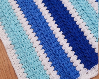 Jacob&#39;s Mile A Minute Blanket Crochet Pattern