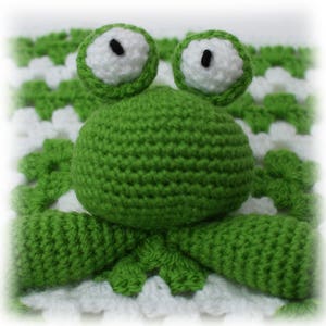 Frog Comforter/Lovey Crochet Pattern image 3