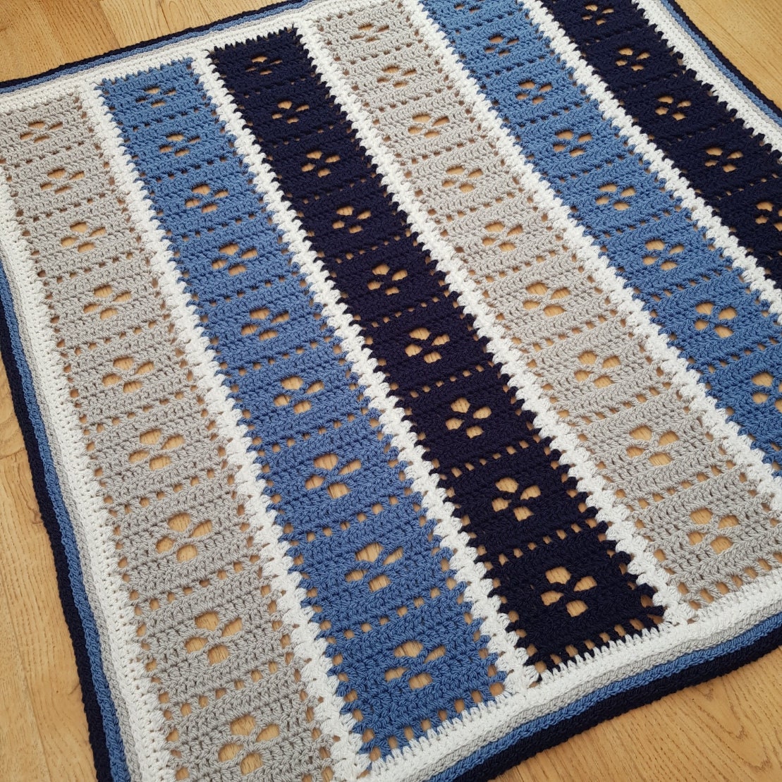 Midwife's Mile A Minute Blanket Crochet Pattern