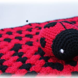 Ladybird Comforter/Lovey Crochet Pattern
