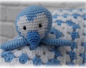 Penguin Comforter/Lovey Crochet Pattern