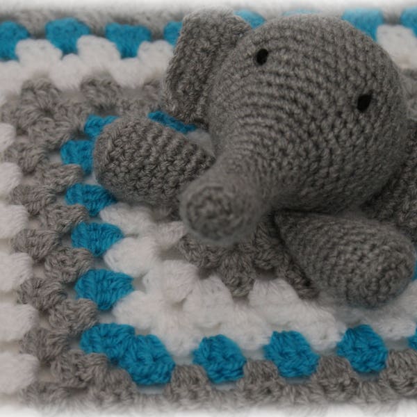 Elephant Comforter/Lovey Crochet Pattern