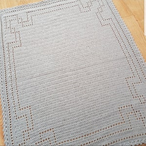 Basic Border Blanket Crochet Pattern