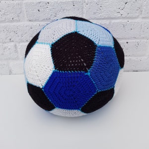 Football (Soccer Ball) Stuffed Toy Crochet Pattern