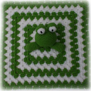 Frog Comforter/Lovey Crochet Pattern image 2