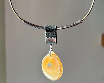 Slice of life #35, agate necklace