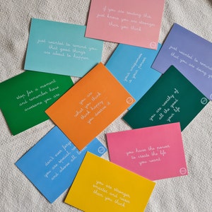 Affirmation Postkarten