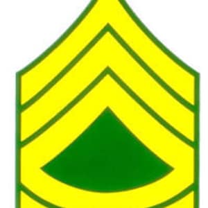 DXF US Army E-7 SFC Sergeant First Class Rank Dxf File Good - Etsy