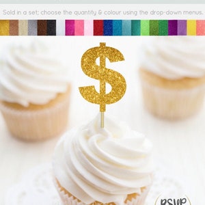 Pink Money Las Vegas Birthday Edible 2D Fondant Birthday Cake/cupcake  Topper D24668 
