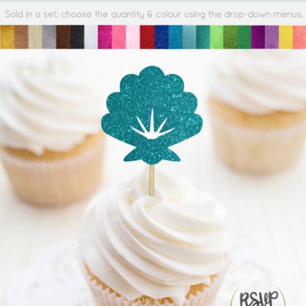 Seashell Toppers - Etsy