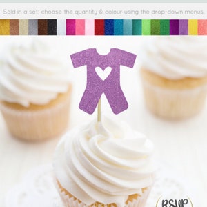 Pajamas Cupcake Toppers, Pancakes and Pajamas Party Decorations, Sleepover Birthday Decor, PJ Party, PJ&#39;s Party Decor, Slumber Party Toppers