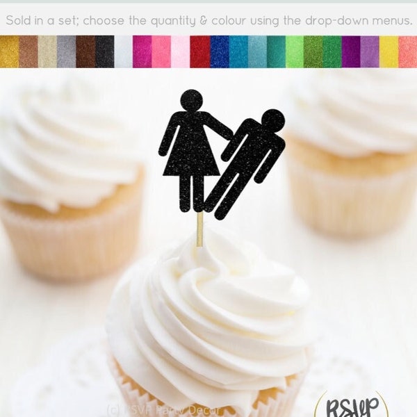 Divorce Cupcake Toppers, Divorce Party Decorations, Break Up Party Decor, Divorce Cupcake Toppers, Divorced AF Toppers, Boy Bye Picks