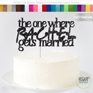 Benutzerdefinierte die, wo Braut bekommt verheiratet Kuchen Topper, personalisierte Freunde Braut Dusche Kuchen Topper, er ist ihr Hummer, Freunde Dusche Dekor