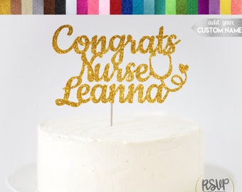 Nurse Cake Topper Etsy