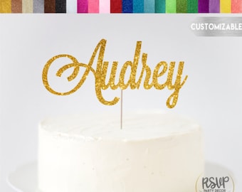 Custom Name Cake Topper