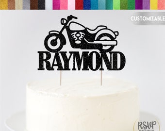 Motorbike Cake Topper Etsy Canada