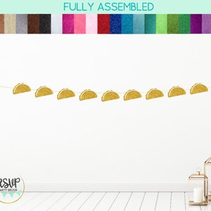 Taco Garland, Fiesta Party Decorations, Cinco De Mayo Banner, Fiesta Birthday Party Decor, Fiesta Bachelorette Party, Taco Party Decor