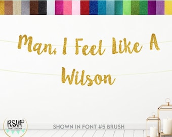 Custom Man I Feel Like A Bride Banner, Nashville Bachelorette Decorations, Texas Bachelorette Party Decorations, Let's Go Girls Banner
