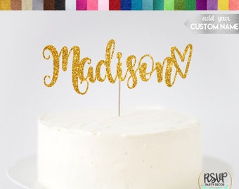 custom cake topper etsy