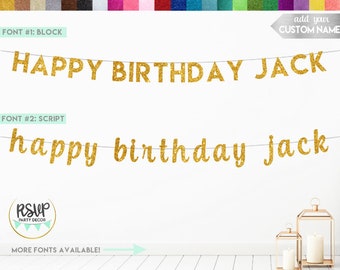 custom birthday sign etsy