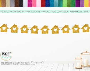 House Garland, Home Banner, Housewarming Party Decorations, New House Party Decorations, Homecoming, Welcome Home Party Decorations