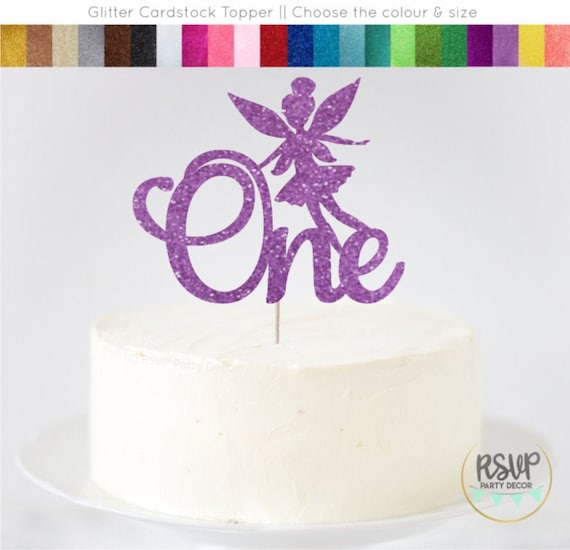 Fairy One Cake Topper Fairy Themed 1st Birthday Cake Topper - Etsy ...