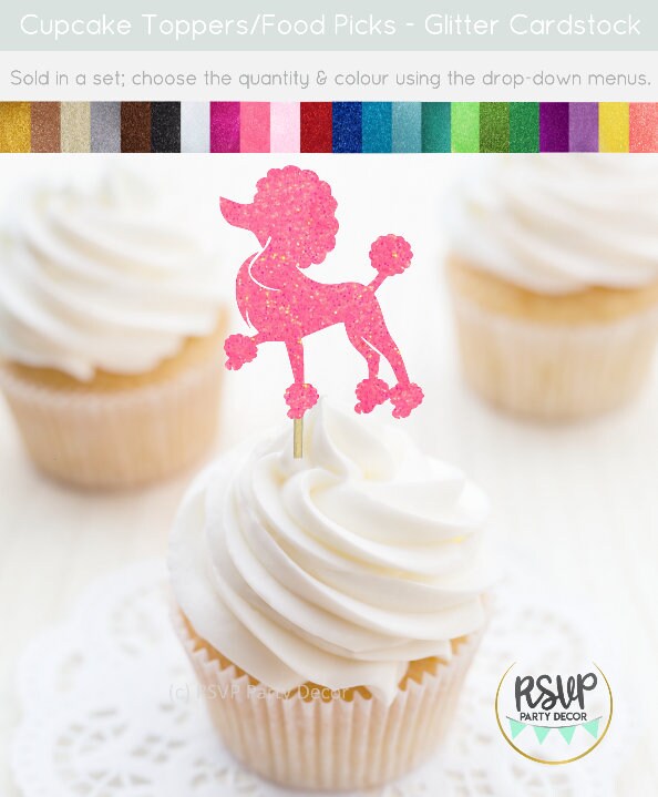 Cupcake-Topper Paris Design, Eiffelturm – Rosa & Gold Für Hochzeit, Baby-Shower & Geburtstag
