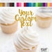 Custom Cupcake Toppers, Personalized Cupcake Toppers, Birthday Cupcake Toppers, Name Food Picks, Custom Food Picks, Custom Text Cupcakes 