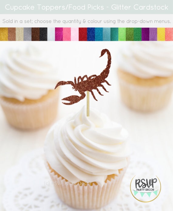 Lizard cupcake toppers hotsell