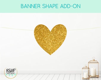 Heart // Banner Shape Add-On