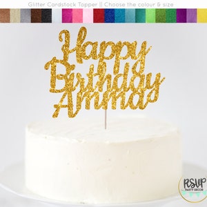 Happy Birthday Amma Cake Topper, Happy Birthday Mother Sign, Tamil Cake Topper, Telugu Cake Topper, Tamil Mother Sign