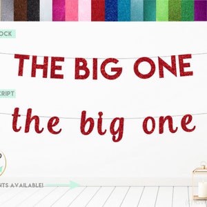 The Big One Banner, Fishing Cake Topper, Fish First Birthday Decor, Ofishally One Party Decor, Gone Fishing 1st Birthday Decorations