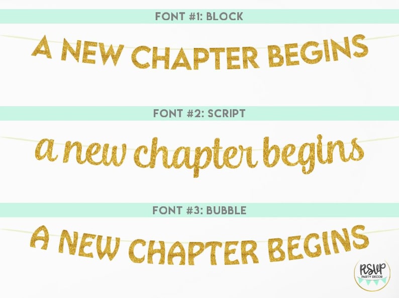 A New Chapter Begins Banner, Book Themed Baby Shower Decorations, Book ...