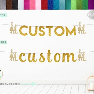 Custom Proposal Banner, Engagement Party Decorations, Bridal Shower Banner, Bridal Shower Decor, Proposal Decorations, Engagement Banner