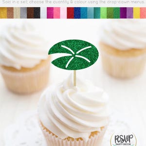 Lilypad Cupcake Toppers, Frog Themed Birthday Decorations, Frog Cupcake Toppers, Swamp Party Decorations, Frog Princess Party Decorations