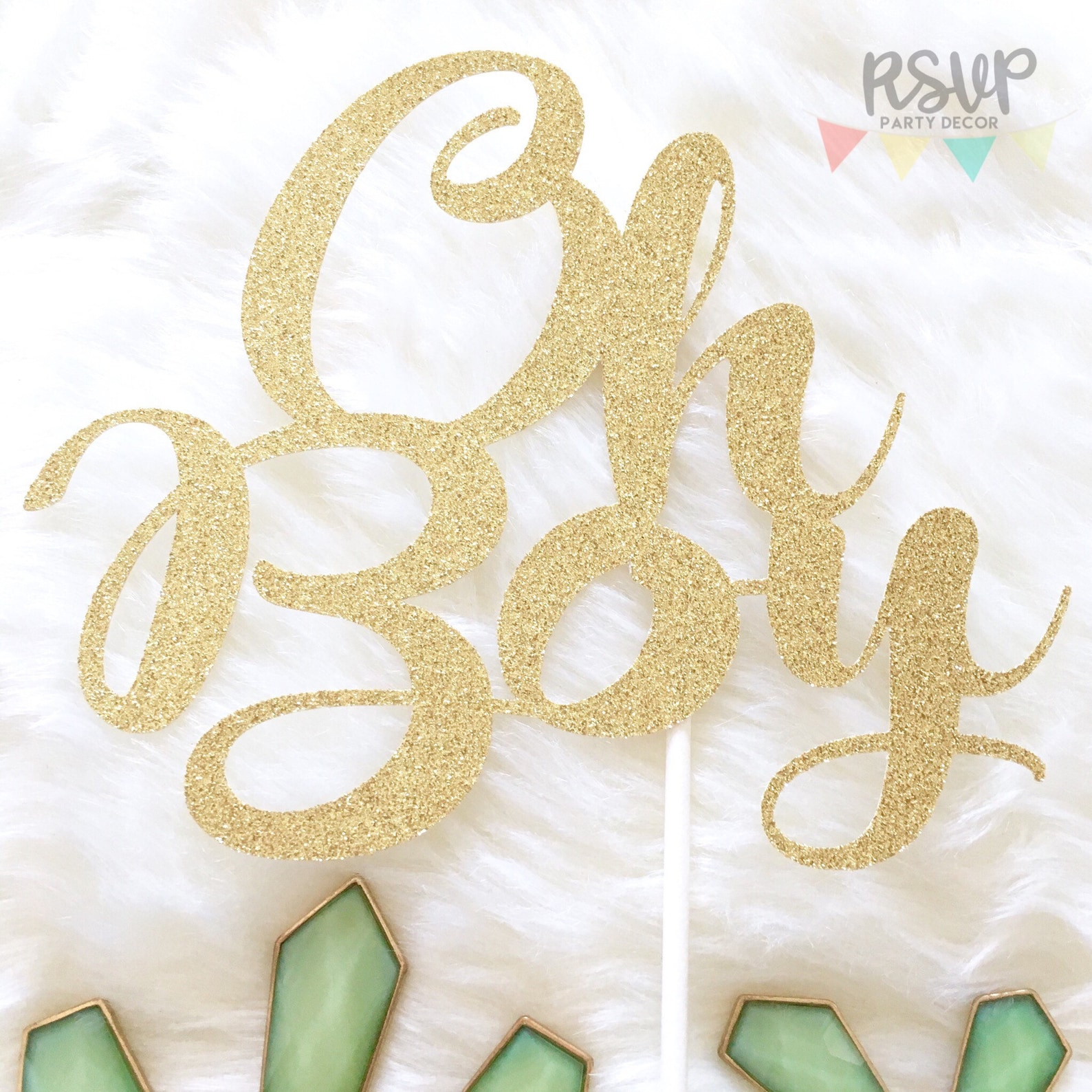 Oh Boy Cake Topper Boy Baby Shower Cake Topper It's a Etsy Canada