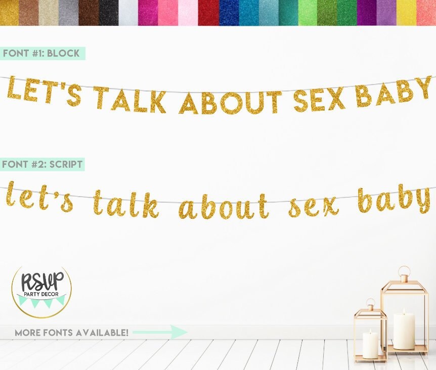 862px x 732px - Talk about sex baby - Etsy.de