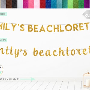 Custom Beachlorette Banner, Beach Bachelorette Party Decorations, Last Splash Banner, Tropical Bachelorette, Bachelorette Trip Sign