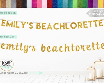 Custom Beachlorette Banner, Beach Bachelorette Party Decorations, Last Splash Banner, Tropical Bachelorette, Bachelorette Trip Sign