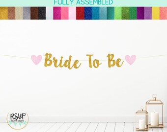 Bruids douche banner, bruid als banner, bruids douche decoraties, bruids douche teken, vrijgezellen decor, vrijgezellenfeest banner