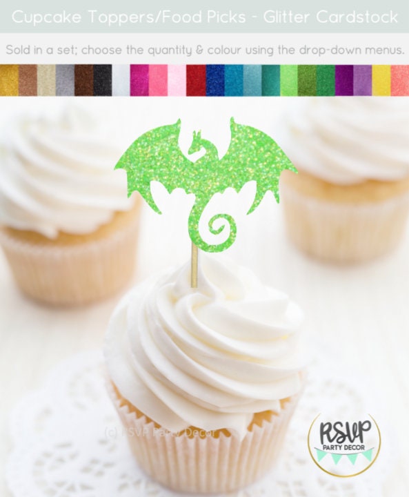 24er-Set Glitzernde Cupcake-Topper "Happy Birthday" – Perfekt Für Geburtstagspartys & Kuchendekoration