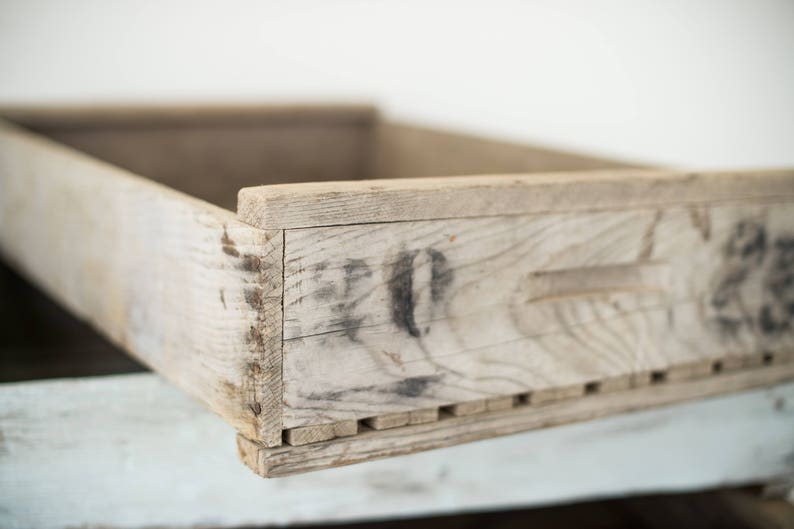 Vintage tulip bulb crate Etsy