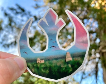 Yavin Rebel Base | Vinyl Sticker / Decal