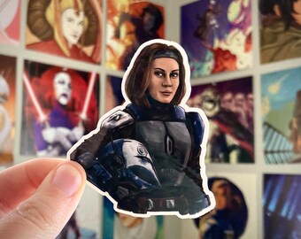 L'ereditiera / adesivo in vinile / decalcomania