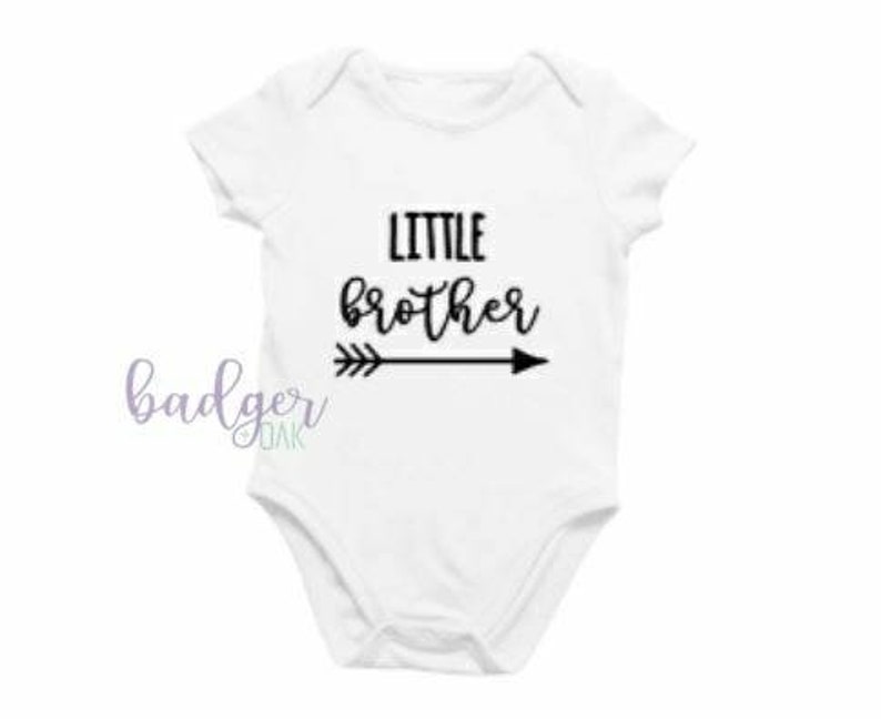 new baby brother bodysuit new sibling new baby announcement Birth Announcement Baby Bodysuit Little Brother Baby Bodysuit