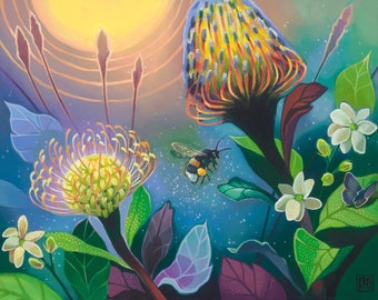 11x14 Print Pollen Party