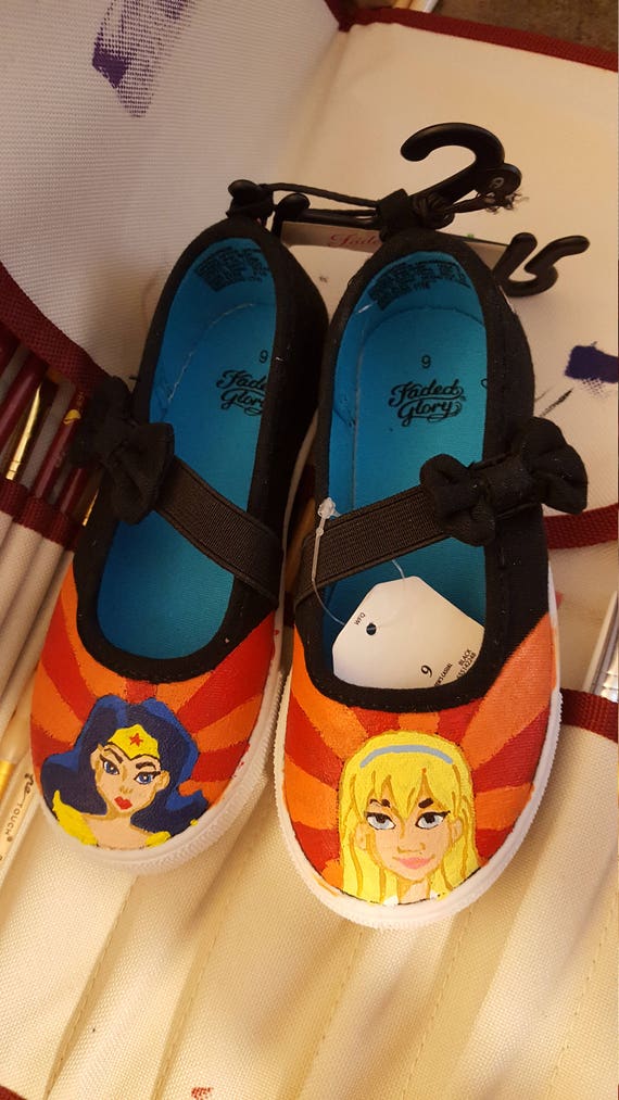 dc superhero shoes