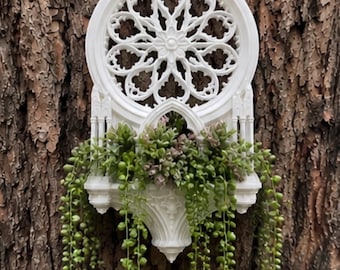 Gothic Cathedral wall decor– Wall Mounted Fantasy Shrine